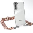 Mobile for Samsung Galaxy S22 Plus 5G Boho Cord cover Band Light Blue/ Rot