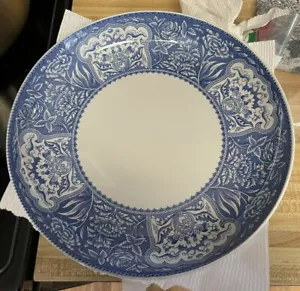 Spode Blue Room Georgian Collection Pasta Servierschale 11 3/4" x 1 3/4" Blumenmuster - Bild 1 von 3