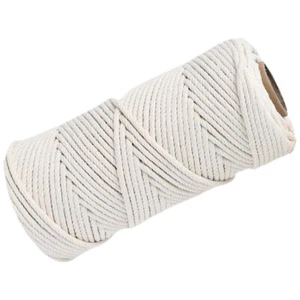 1 Roll Plant Hangers DIY Cotton Rope Crafting Cotton Rope Knotting Macrame Cord - Picture 1 of 12