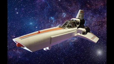 Geekcandy Labs Impreso en 3D Battlestar Galactica Viper Escala para Figuras de 3-3/4” Foto 1 de 4