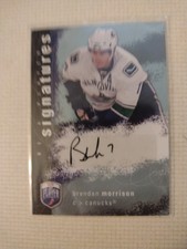 2007-08 Be A Player Signatures S-BM Brendan Morrison