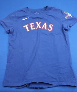The Nike Tee Size Small Texas Rangers 2023 World Champion #6 Josh Jung Shirt - Picture 1 of 2
