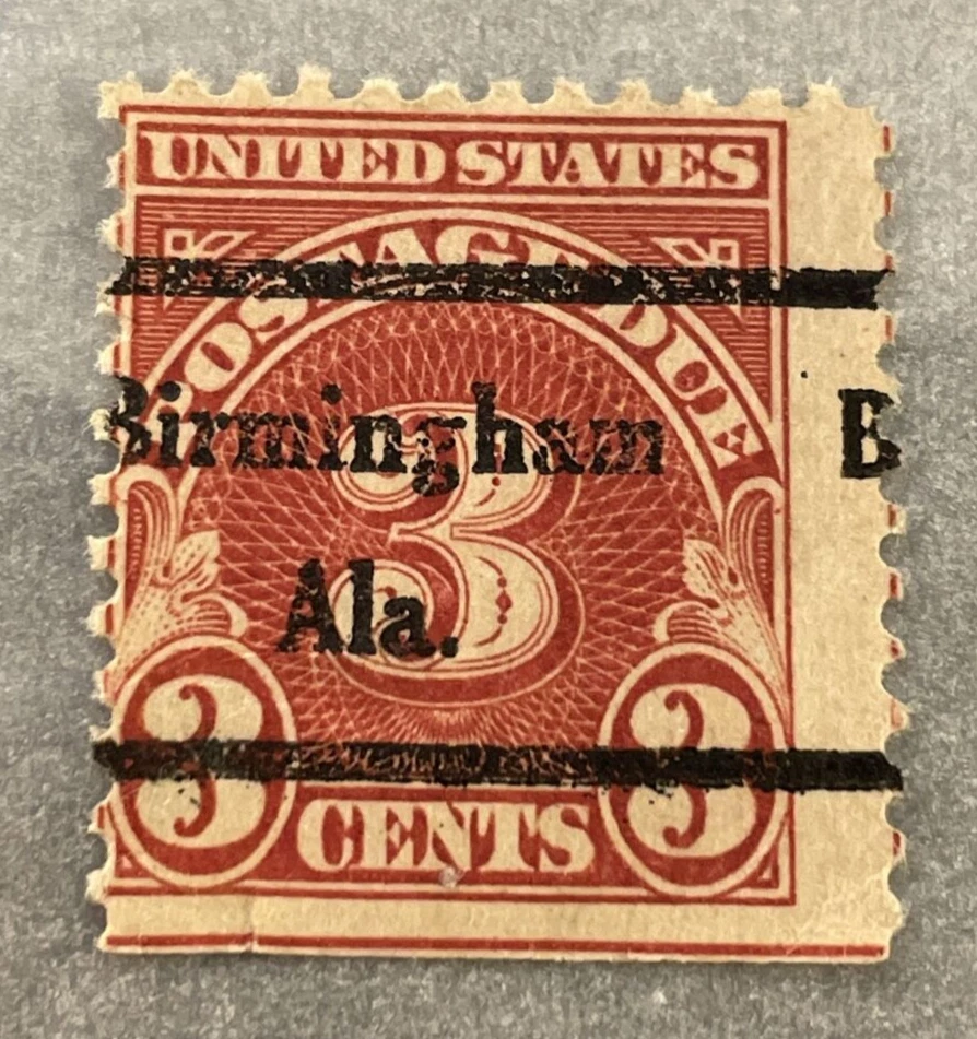 1930 Postage Due Stamp 3 Cents Scott #J72 used - Image 1 of 3