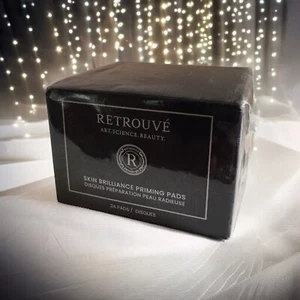 Retrouve Skin Brilliance Priming Pads - 24 Count - 0.08oz Per Pad - Factory Seal - Picture 1 of 13