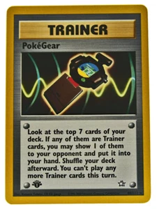 Poke Gear 88/111 Rare 1st Edition Neo Genesis NM+ With eBay Shipping 2a - Picture 1 of 3