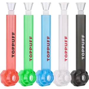 5 Pack Random Colors Top Puff Hookah Bottle Accessories Converter Water Pipes - Picture 1 of 9