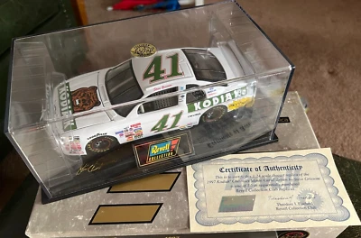 NASCAR STEVE GRISSOM KODIAK #41 1997 CHEVY MONTE CARLO  1/24 SCALE w/COA - Image 1 of 4