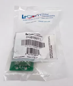 L-COM DGB15MT1 DB15 MALE CONNECTOR FOR FIELD TERMINATION - Picture 1 of 3