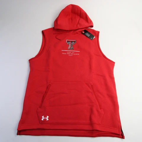 Texas Tech Red Raiders Under Armour ColdGear Sweatshirt Men's Red New Cover
