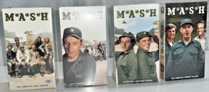 Brand New VTG *MASH* TV Series Lot of 4 Seasons 1-4 on VHS Sealed Army War Show - Picture 1 of 10