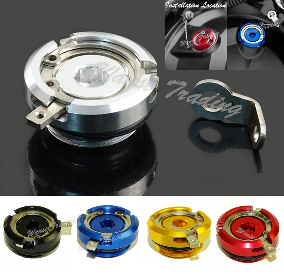 Engine Oil Filler Cap For SUZUKI GSXR 600 750 1000 1300 Hayabusa V-Strom SV GSR - Image 1 of 1