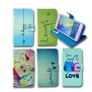 Etui na telefon komórkowy Samsung HTC LG Apple Case Cover Bookstyle Etui Ochrona Pokrowiec Wallet - Zdjęcie 1 z 41
