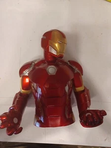 Monogram Marvel Avengers Iron Man PVC Bust Bank Brand New and In Stock - Picture 1 of 3