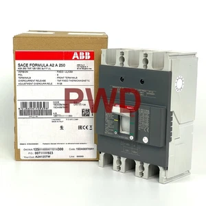 NIB ABB A2A125TW Circuit Breaker Formula A2 A 250 UL TMF, 3-P, 125 Amp, TQD32125 - Picture 1 of 16