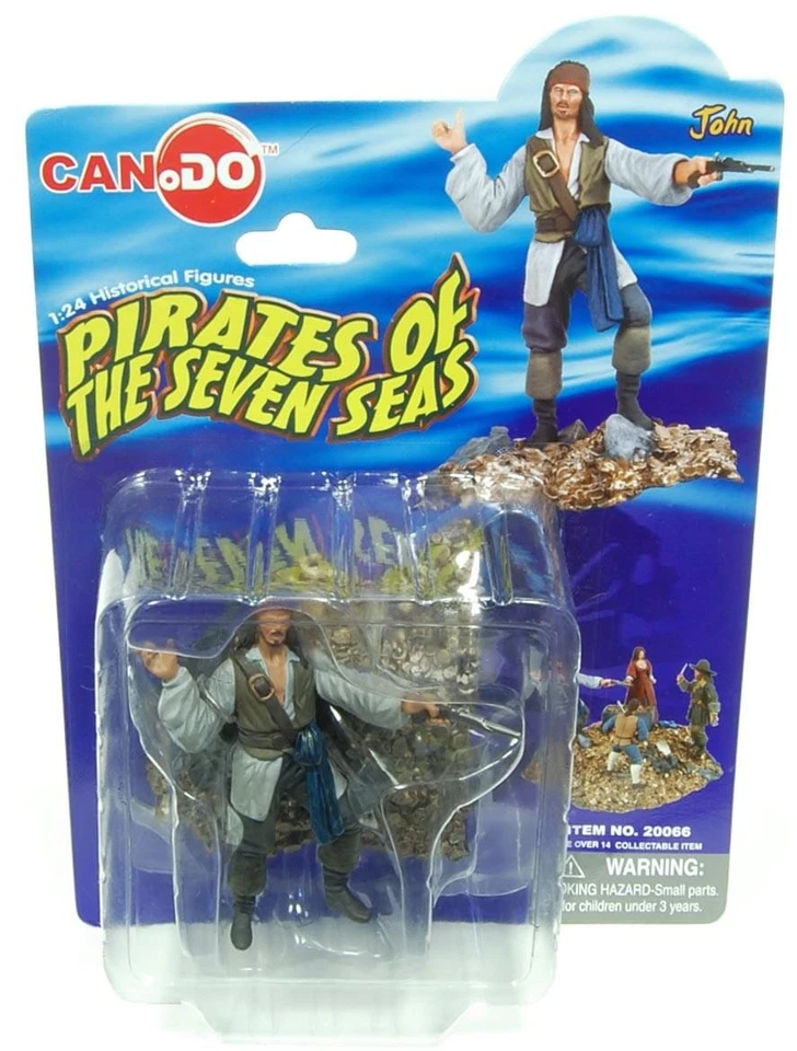Figuras históricas escala 1:24 Piratas de los Siete Mares Figura A John Foto 1 de 1