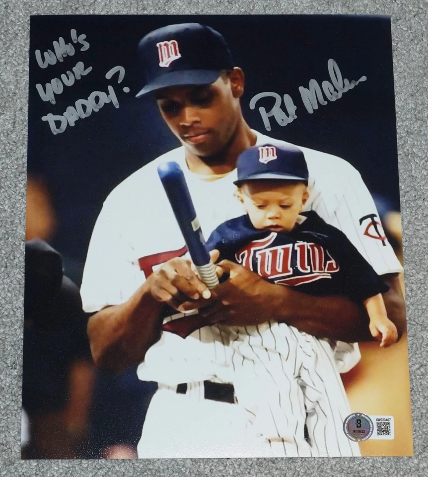 PAT MAHOMES SR  "WHO's YOUR DADDY?" Signed 8x10 Photo + BECKETT WIT COA 4W023467 - Image 1 of 1