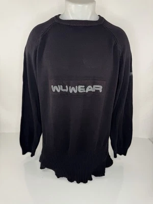 Suéter Pullover Vintage WU WEAR / WU TANG Bordado Para Hombre L Foto 1 de 4