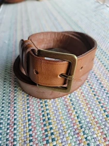 Cinturón de cuero marrón para hombre talla 36 #2110024/257 1 1/8" de ancho - Imagen 1 de 7