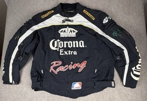 Corona Extra Racing Men RARE Joe Rocket Moto Motorcycle Jacket Size 2XL - Bild 1 von 24