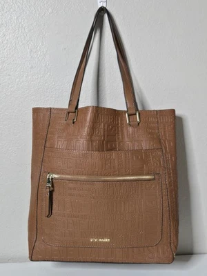 Steve Madden Bolso de Hombro de Cuero Marrón Cartera Bolso de Mano Huele Increíble  Foto 1 de 4