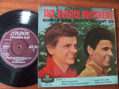 The Everly Brothers "Songs Our Daddy Taught Us Part 1" ExEx RE-A 1195 from 1958 - Image 1 of 2