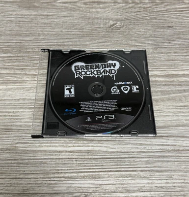 ROCK BAND GREEN DAY Playstation 3 PS3 Disc Only Tested Working! - Image 1 of 2