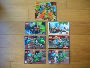 7 Anleitungsbücher NUR 70805 The LEGO Movie Super Heroes Anleitungen OHNE Steine - Bild 1 von 12