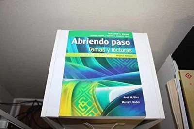 Pearson - Abriendo paso: Temas y lecturas - - Paperback, by Jose M. Diaz - Good - Image 1 of 2