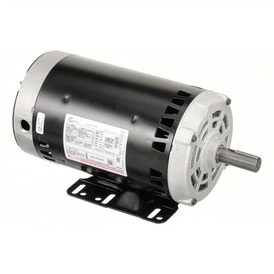 CENTURY H887L Belt Drive Motor 3 HP 1 Speed Open Dripproof Rigid Base Mount - Image 1 of 3