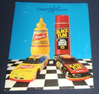 1994 Rodney Combs #43 Black Flag French's Mustard Richard Petty Racing Press Kit - Image 1 of 3