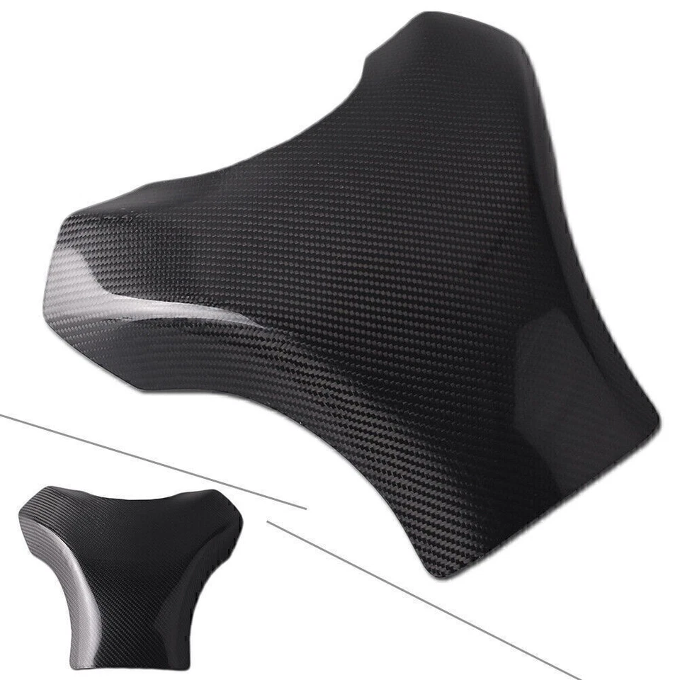 Protector de tanque de combustible de fibra de carbono trasero para Kawasaki Ninja ZX10R 2008-2010 09 Foto 1 de 4
