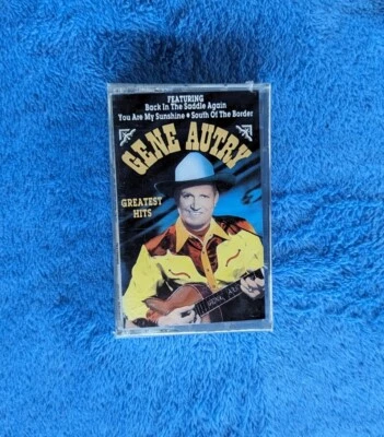 GENE AUTRY Greatest Hits Cassette Tape 1992 Country NEW SEALED - Image 1 of 4