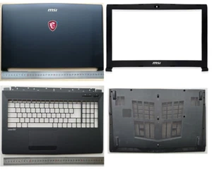 Funda inferior de plástico MSI GP62 MS-16 J6 J9 GL62 GV62 LCD bisel reposamanos - Imagen 1 de 17