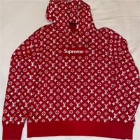 louis vuitton x supreme hoodie price