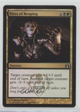 2012 Magic: The Gathering - Return to Ravnica Rites of Reaping #191 0ah