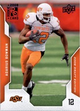 2008 Upper Deck Draft Edition Football Insert Card Pick