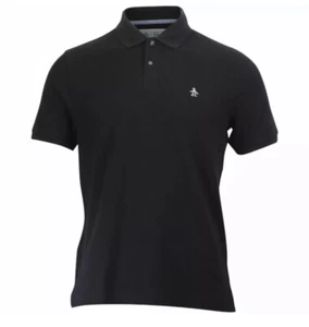 Original Penguin Daddy Polo Black Short Sleeve Cotton Shirt Men’s Sz S Small NWT - Picture 1 of 6