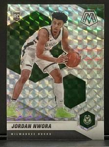 Jordan Nwora # 219 Rookie Silver Prizm RC Mosaic 20-21 Panini NBA Card - Imagen 1 de 5