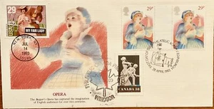 Estampilla de ópera HNLP Hideaki Nakano 2770 My Fair Lady Canadá - Imagen 1 de 1