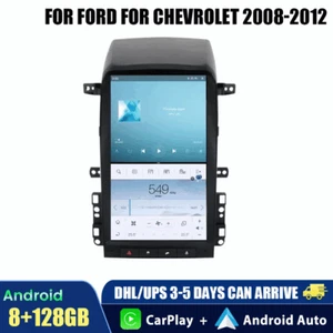 Android Car Radio Carplay Screen Stereo For Ford Chevrolet Captiva 2008-2012 - Imagen 1 de 20