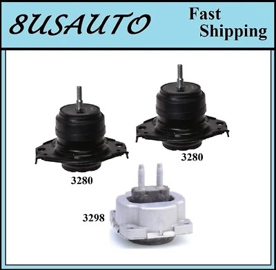 Montaje de motor y transmisión 3 piezas apto para Dodge Durango 2014, 2020-2024 5,7 L 4x4 Foto 1 de 4