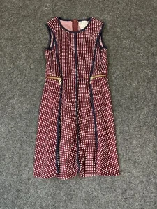 Blush by US Angels Polka Dot Knee High Girls' 10 Purple A line Knit Dress - Picture 1 of 3