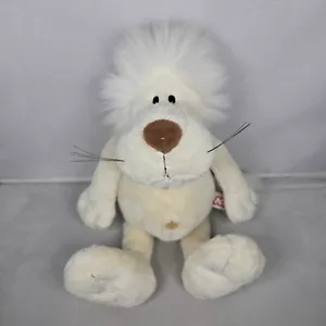 NICI Germany - The White Lion - Ultra Rare Soft Plush Beanie Toy Floppy 11" HTF - Picture 1 of 9
