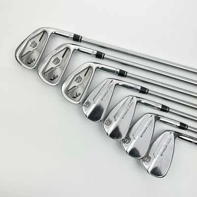 Wilson Staff V6/Model Blade Irons / 4-PW / KBS Tour C-Taper Lite Stiff Flex - Image 1 of 4