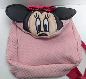 Disney Minnie Mouse Peek-A-Boo Backpack Pouch Pink - Picture 1 of 5