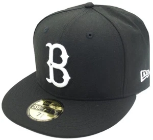 New Era Brooklyn Dodgers Negro Blanco 59Fifty Edición Limitada Fitted Cap - Imagen 1 de 1