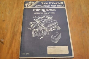 Kar Check Tune It Yourself Automotive Test Tools Operating Manual Tune-Up Guide - Foto 1 di 3