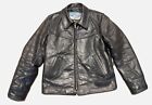 Aero Highwayman Horsehide Leather Jacket  Black Sz 38