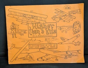 Vintage 1972  first printing Higher than a kite coloring book - Picture 1 of 12