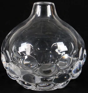 Swedish Mid Century Modern Orrefors Handblown Vase by Sven Palmquist - Picture 1 of 11